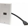 Steren HDMI Wall Plate and Pigtail 526-101WH